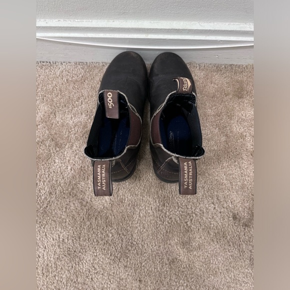 Blundstone Style#500 Stout Brown Unisex Boots USW8.5 - Picture 4 of 9